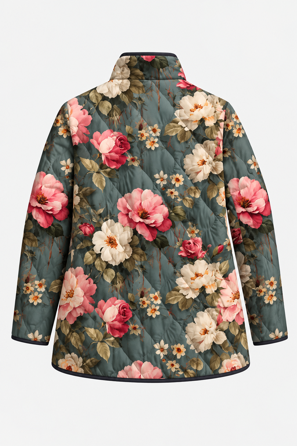 Carolyn | Floral Quilted Jacket