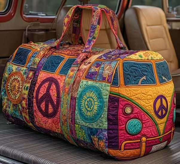 Sharon | Printed Travel Duffle Bag