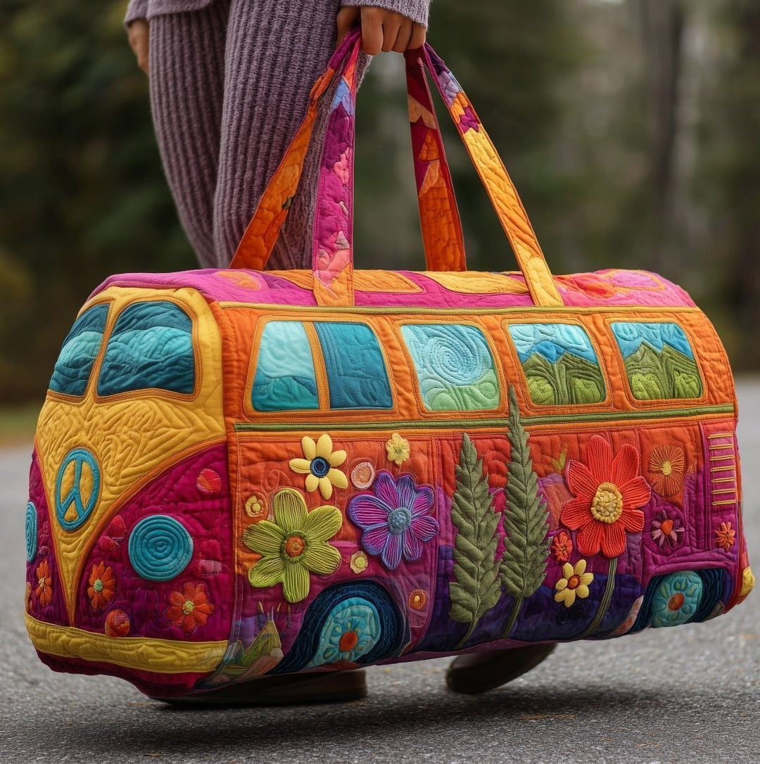 Rose | Printed Travel Duffle Bag